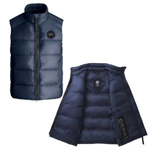 NWT Canada Goose Cypress Vest Black Disc Down Filled Puffer Packable Navy 2XL